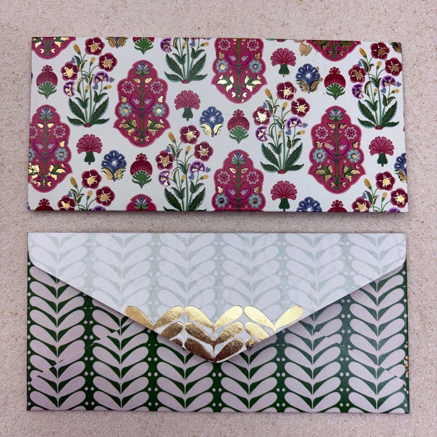 Phulwari White Gift Envelopes(Pack of 5)