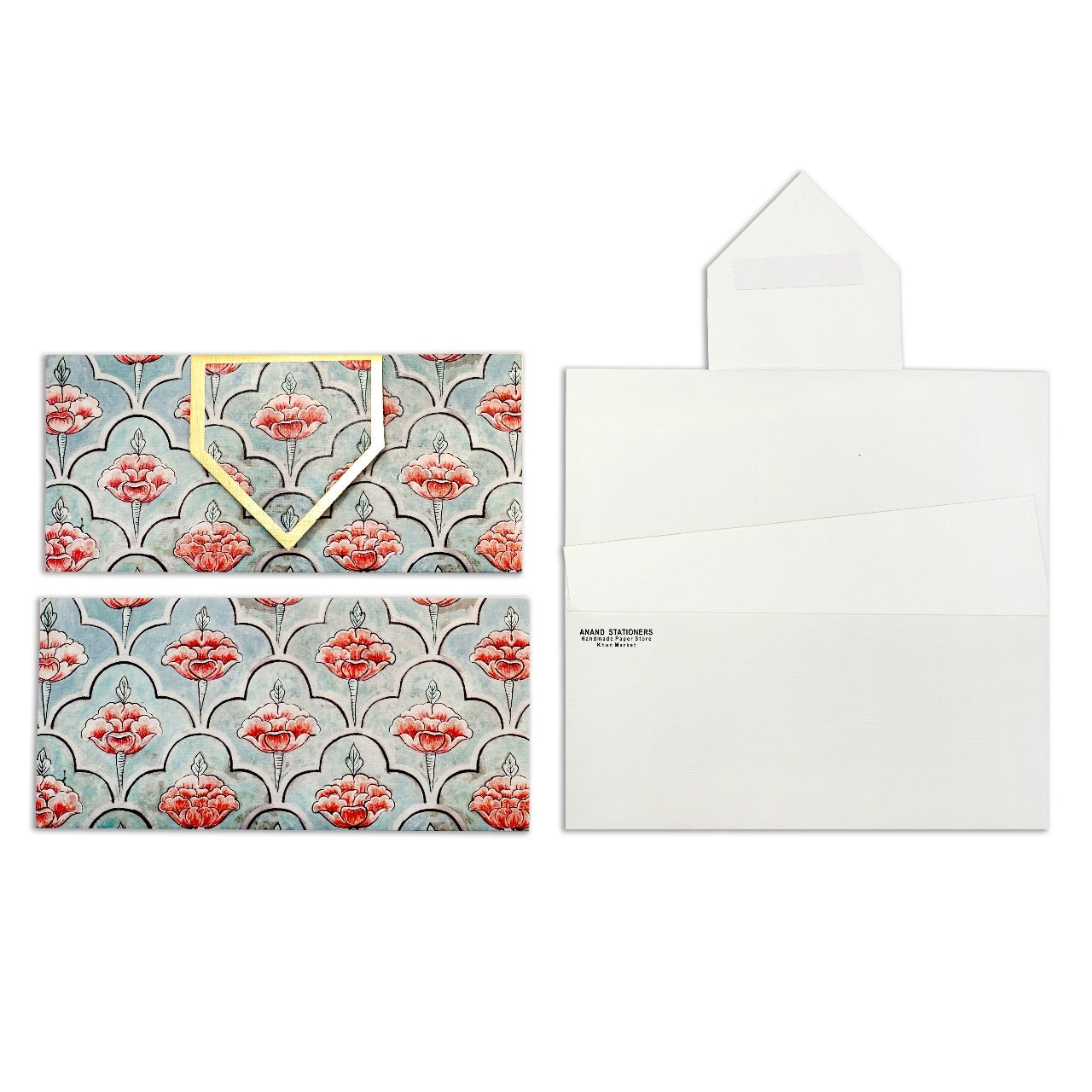Mughal Threefold Gift Envelopes (Pack of 5)