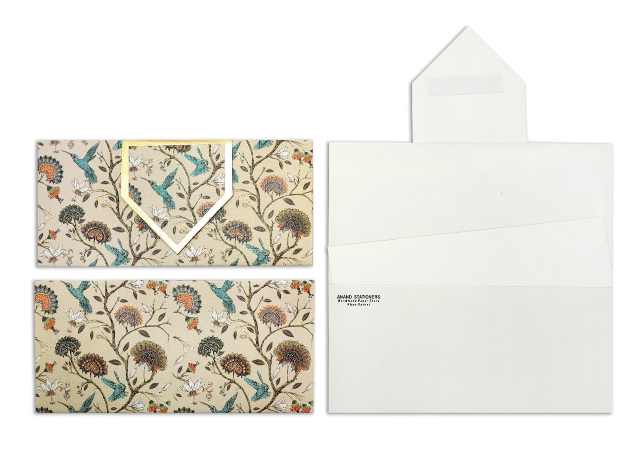 Hummingbird Threefold Gift Envelopes (Pack of 5)