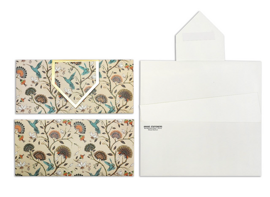 Hummingbird Threefold Gift Envelopes (Pack of 5)